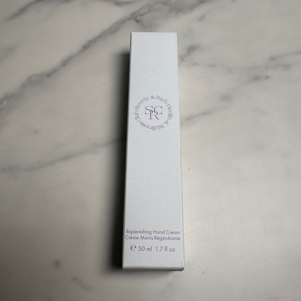 Sporty & Rich Replenishing Hand Cream 50 ml 1.7 fl oz Vegan Skincare New in Box